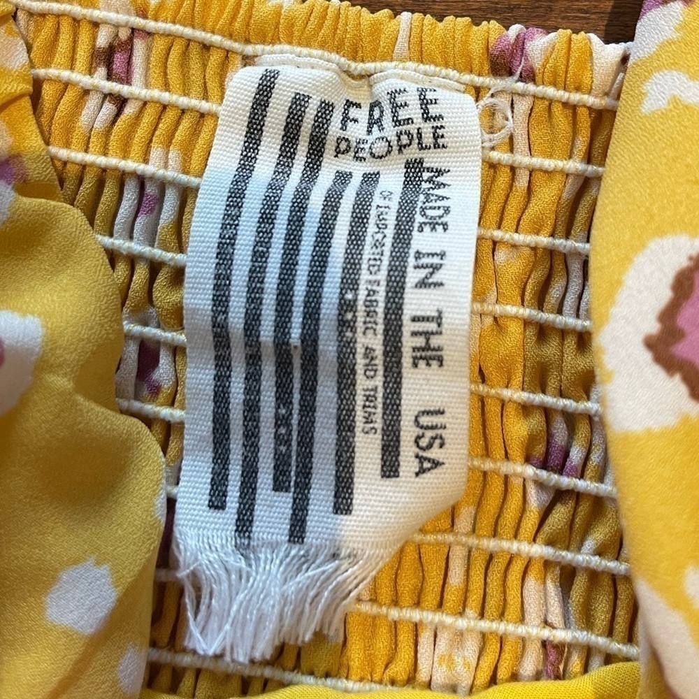Free people yellow sundress - Picture 5 of 6